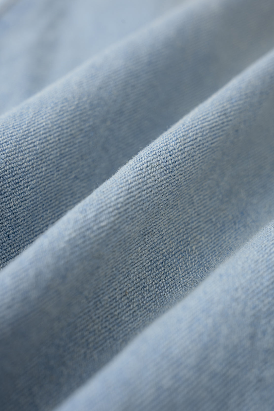 Denim Crossed Tie-Up High Waist Straight Leg Jeans