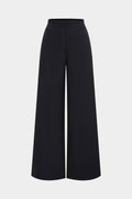 Solid Straight Leg Pants