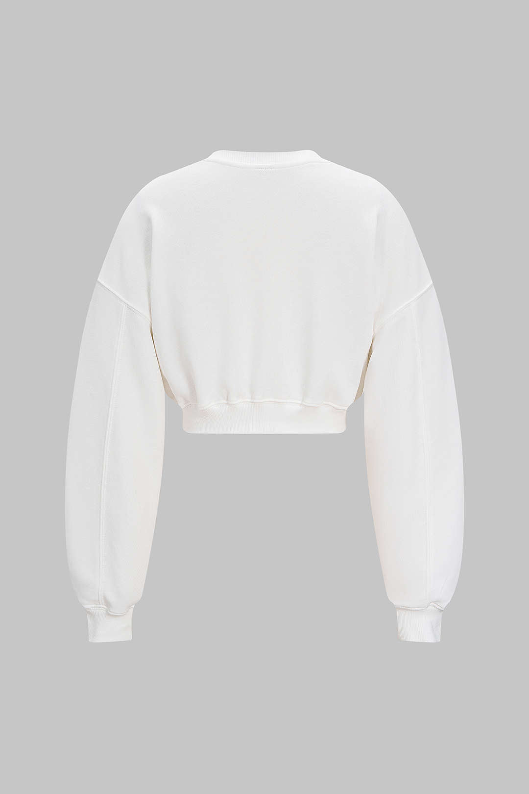 Letter Print Round Neck Long Sleeve Sweatshirt