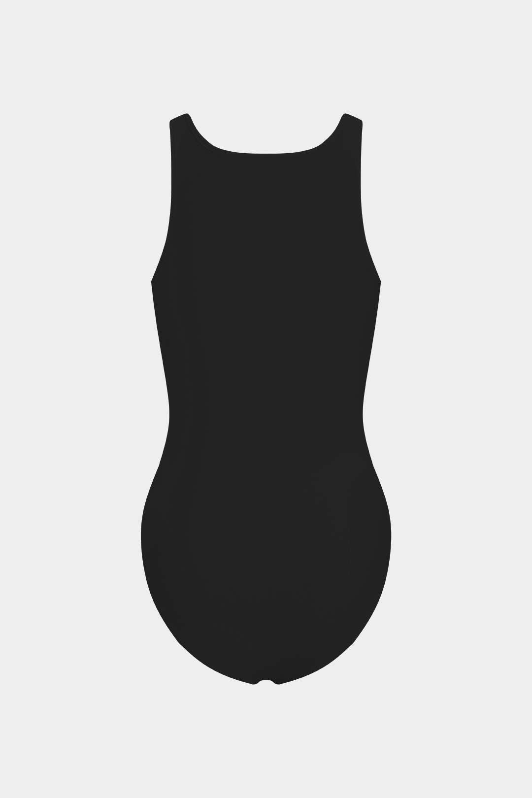 Letter Print Sleeveless Slip Bodysuit