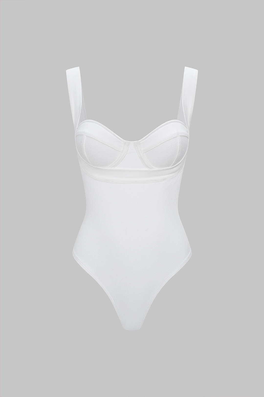 Solid Slip Sleeveless Bodysuit