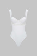 Solid Slip Sleeveless Bodysuit