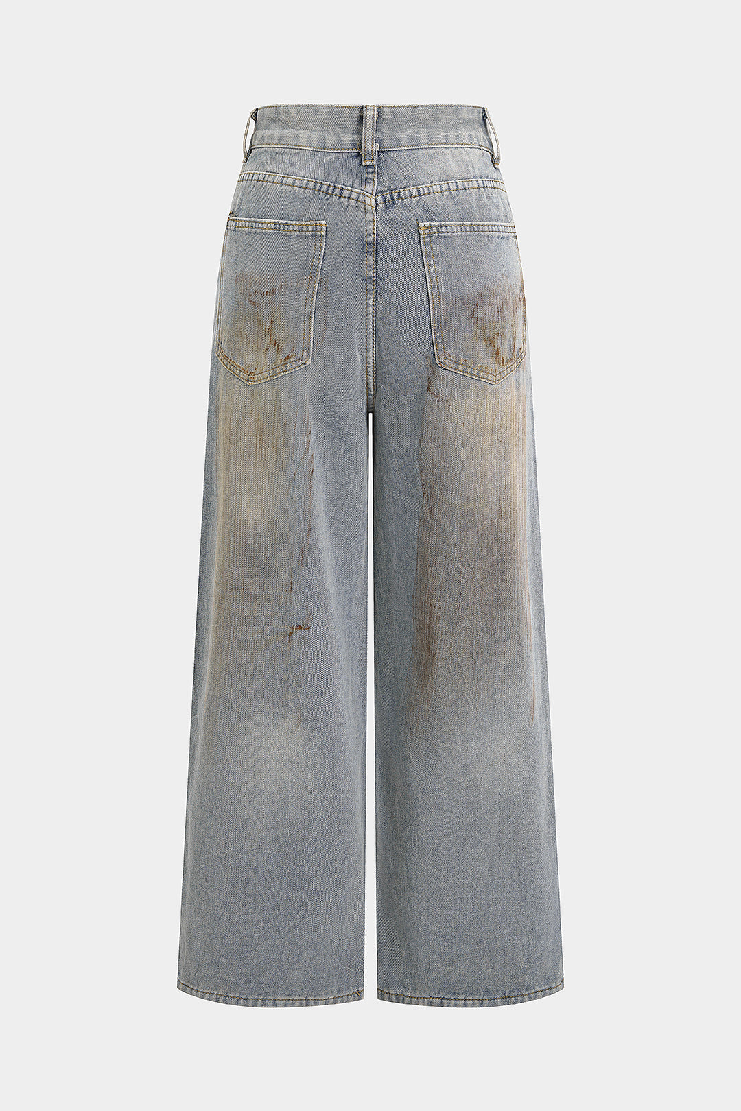 Denim Straight Leg Jeans
