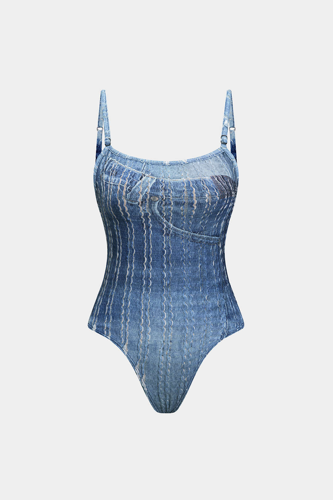 Printed Slip Bodysuit