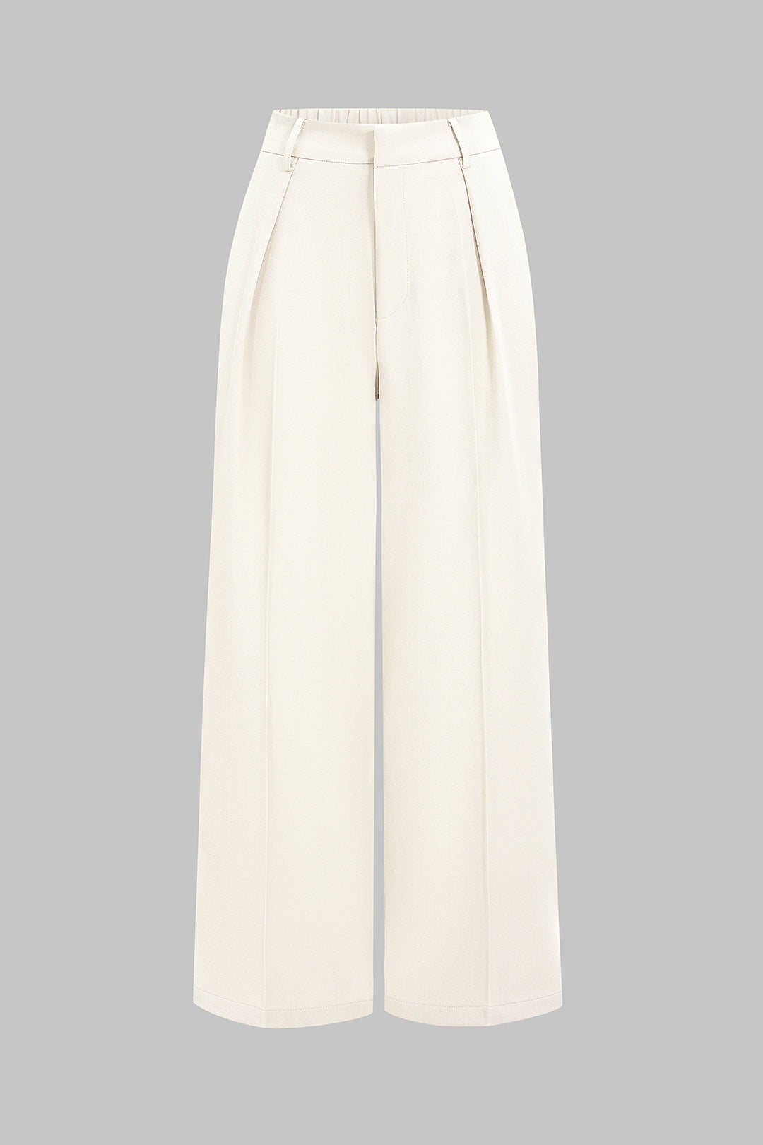 High Waist Wide Leg Trousers