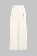 High Waist Wide Leg Trousers