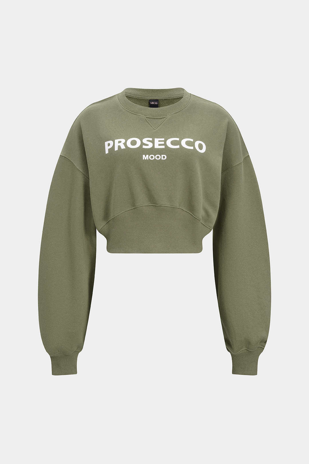 Letter Print Round Neck Long Sleeve Sweatshirt