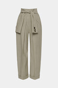 Solid Knotted Pants