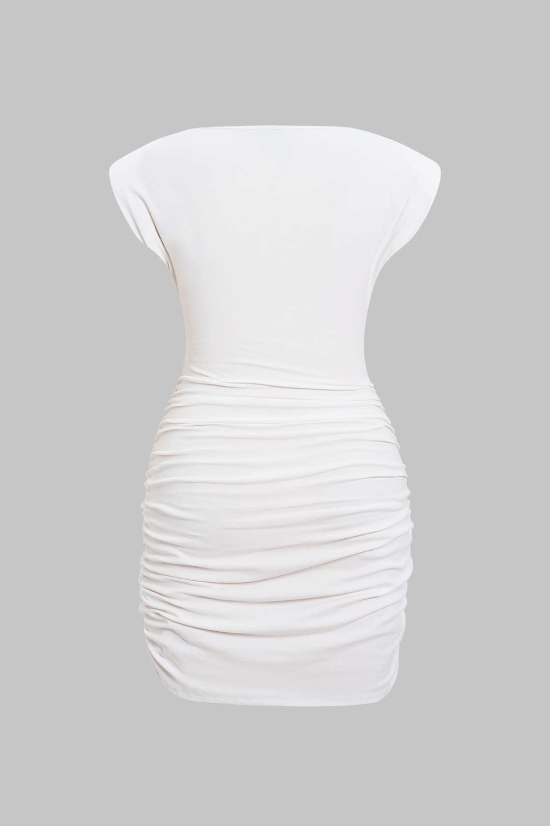 Ruched Twist Knot  Mini Dress