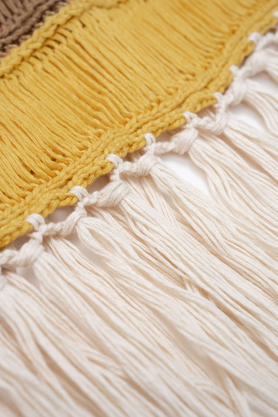 Knit Multicolor Round Neck Fringe Sleeveless Dress