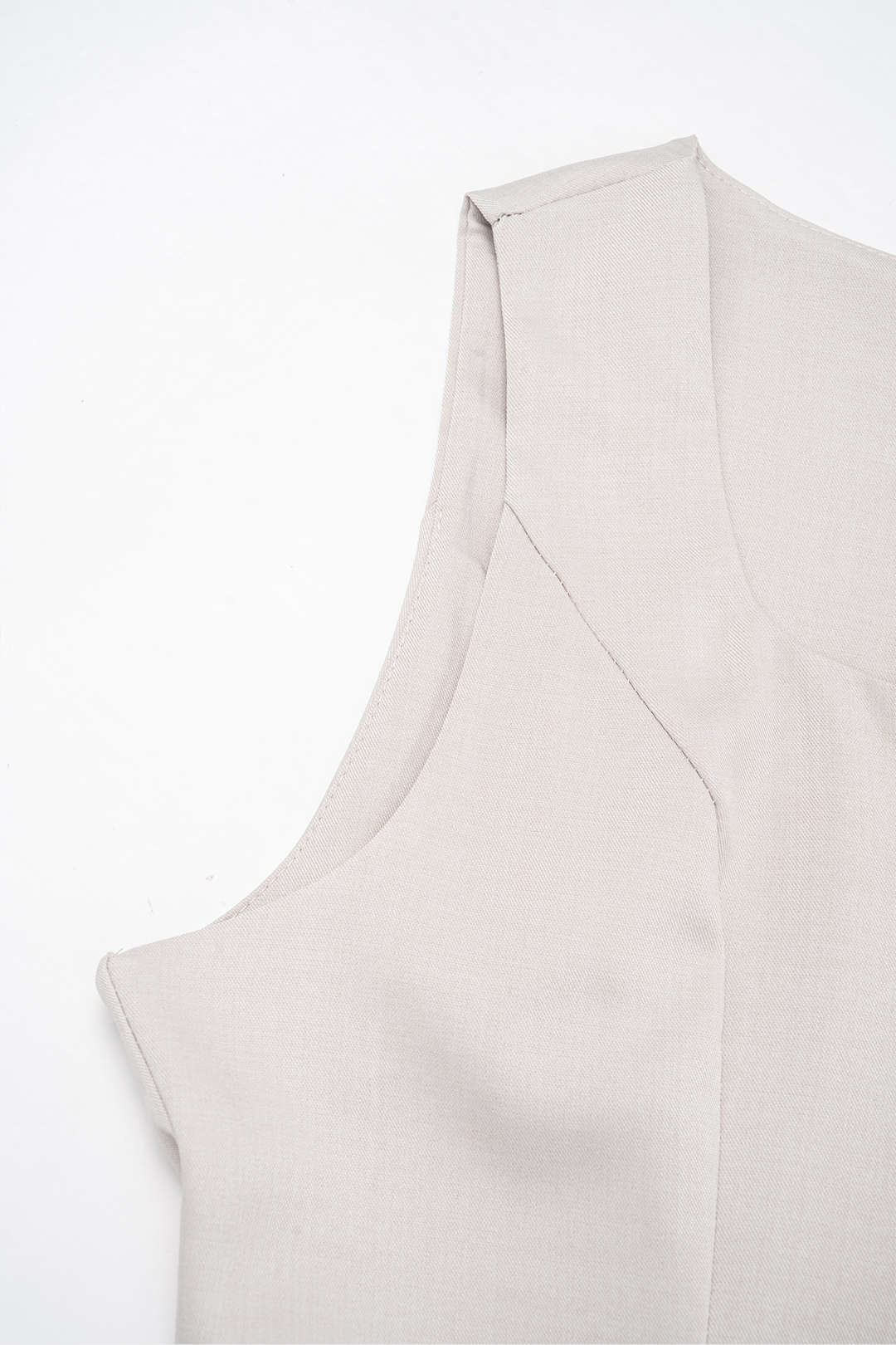 Square Neck Metallic Button Tank Top And Wide Leg Pants Set