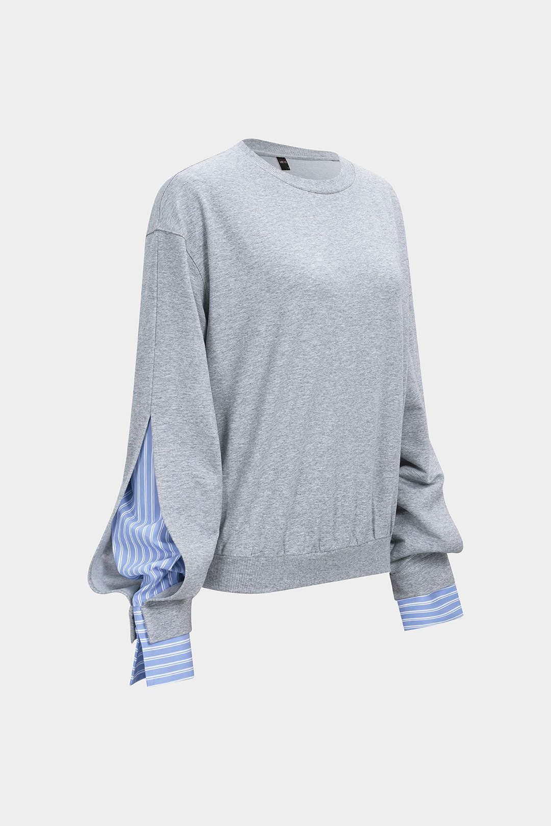 Patchwork Round Neck Sweatshirt