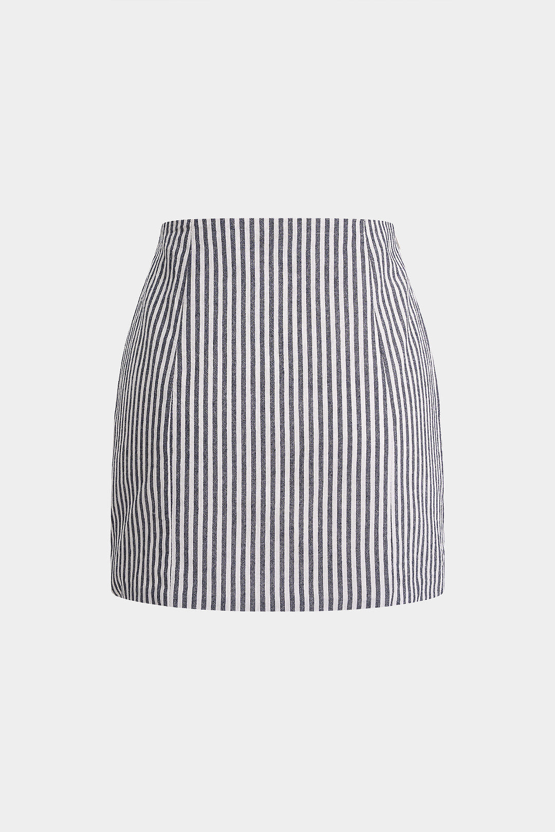 Striped Print High Waist Skirt