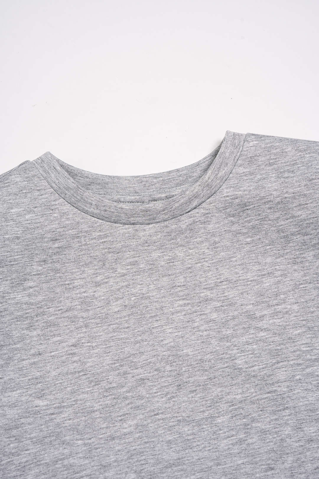 Striped Round Neck Tie Back Cut Out Short Sleeve T-shirt