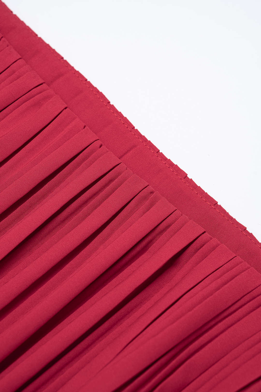 Pleated Sleeveless Bodysuit