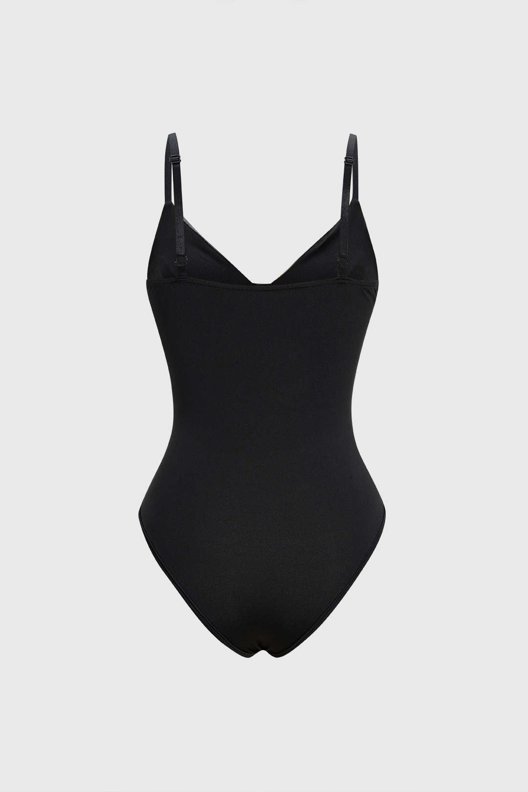 Faux Leather Patchwork Slip Sleeveless Bodysuit