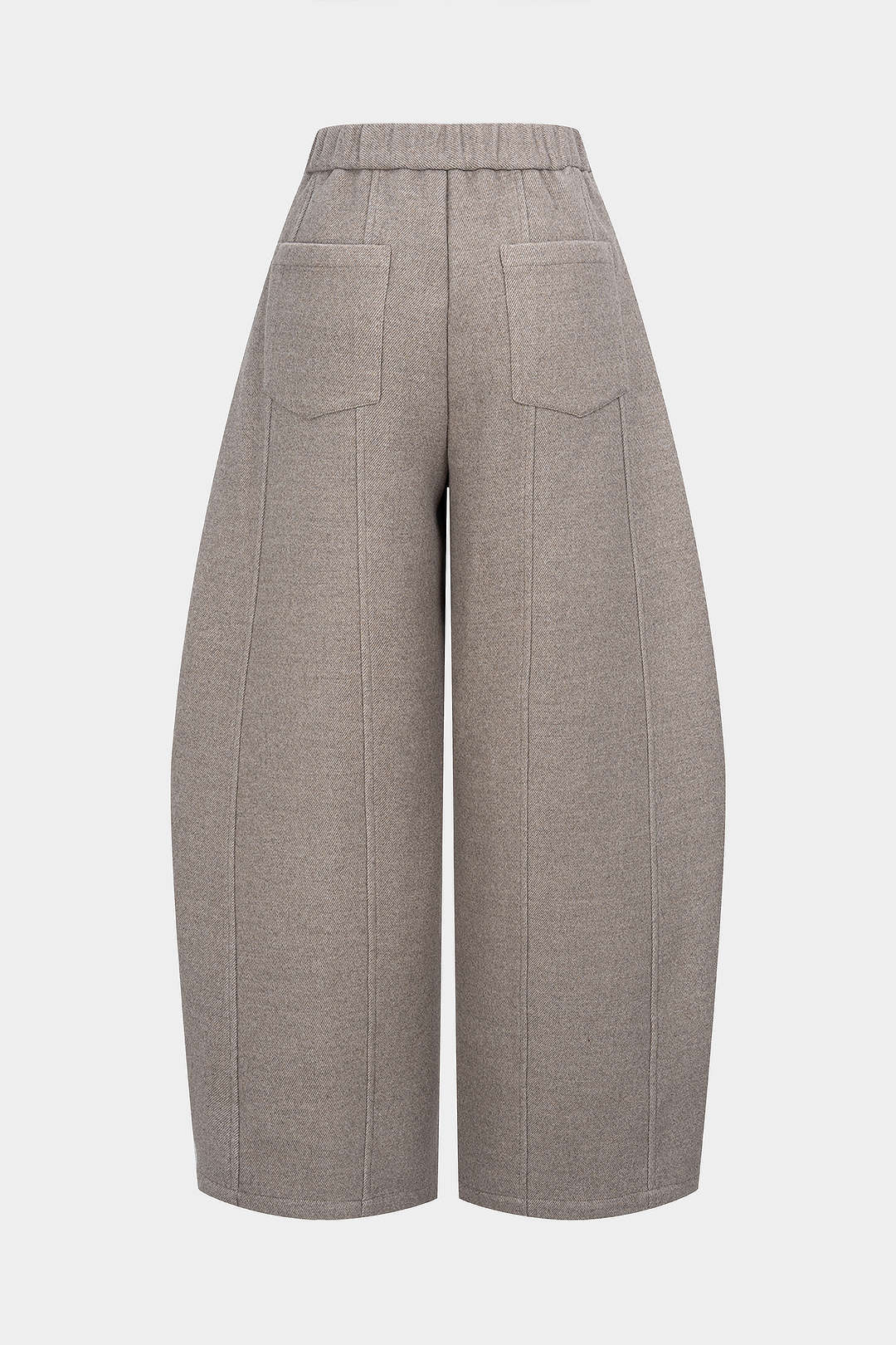 Solid Pocket Wide Leg Pants