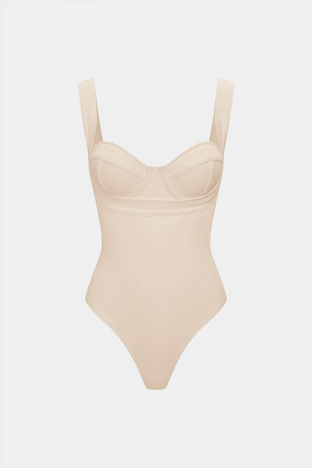 Solid Slip Sleeveless Bodysuit