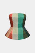 Plaid Print Tube Top